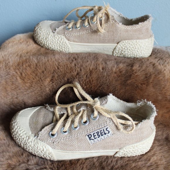 Rebels Country Women's Tan Jute Up Lace Sneaker - Picture 4 of 11